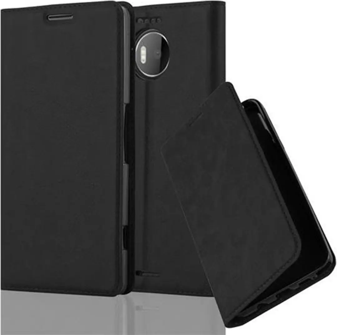 Cadorabo Hoesje geschikt voor Nokia Lumia 950 XL in ZWARTE NACHT