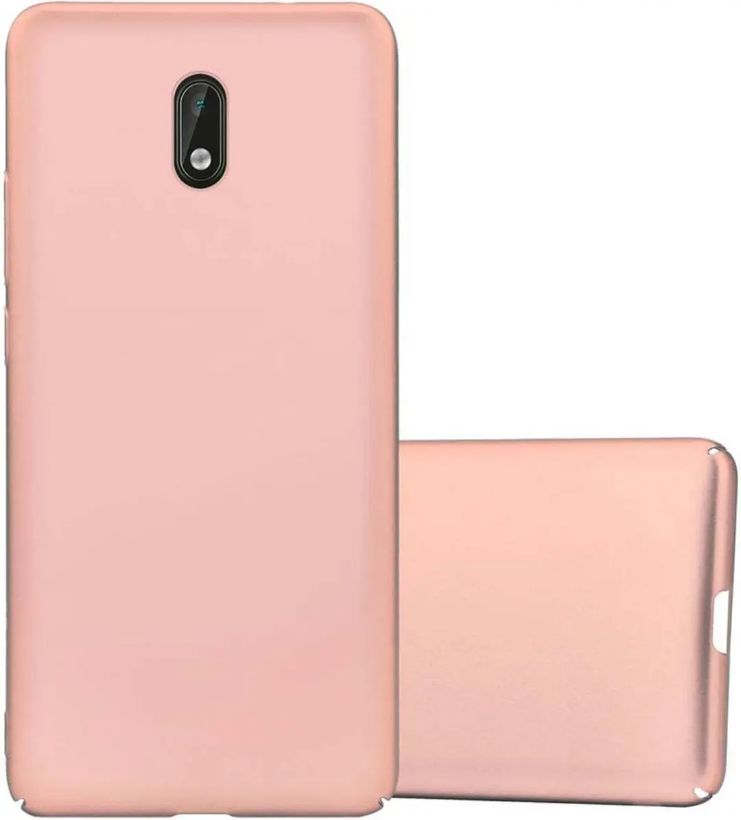 Cadorabo Hoesje geschikt voor Nokia 3 2017 in METAAL ROSE GOUD