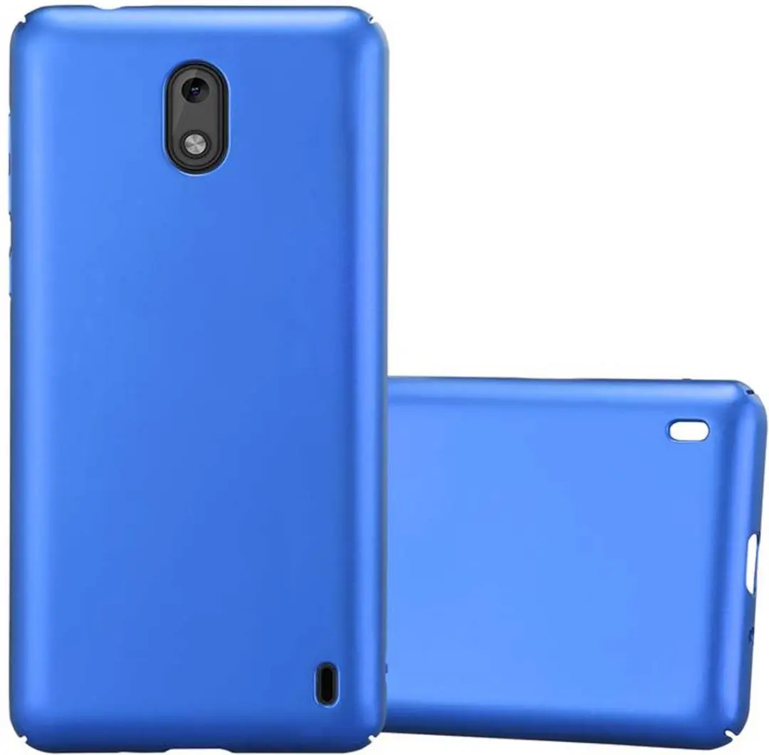 Cadorabo Hoesje geschikt voor Nokia 2 2017 in METAAL BLAUW