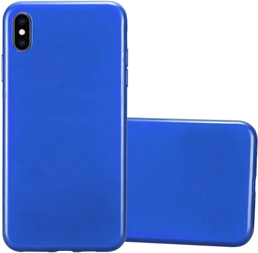 Cadorabo Hoesje geschikt voor Apple iPhone XS MAX in BLAUW