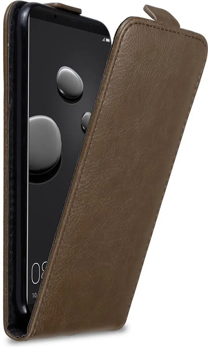 Cadorabo Hoesje geschikt voor Huawei MATE 10 PRO in KOFFIE BRUIN
