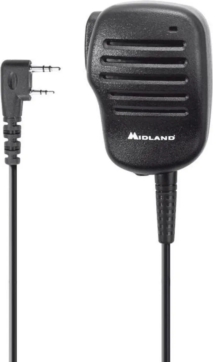 Midland BA22 Spreeksleutel PTT voor Kenwood 2-Pins aansluiting