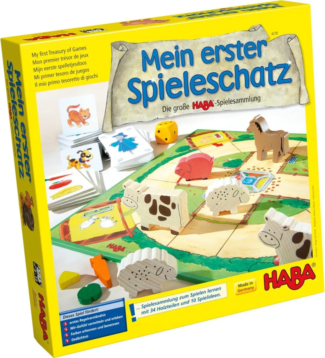 Haba Spellendoos 10 Spellen