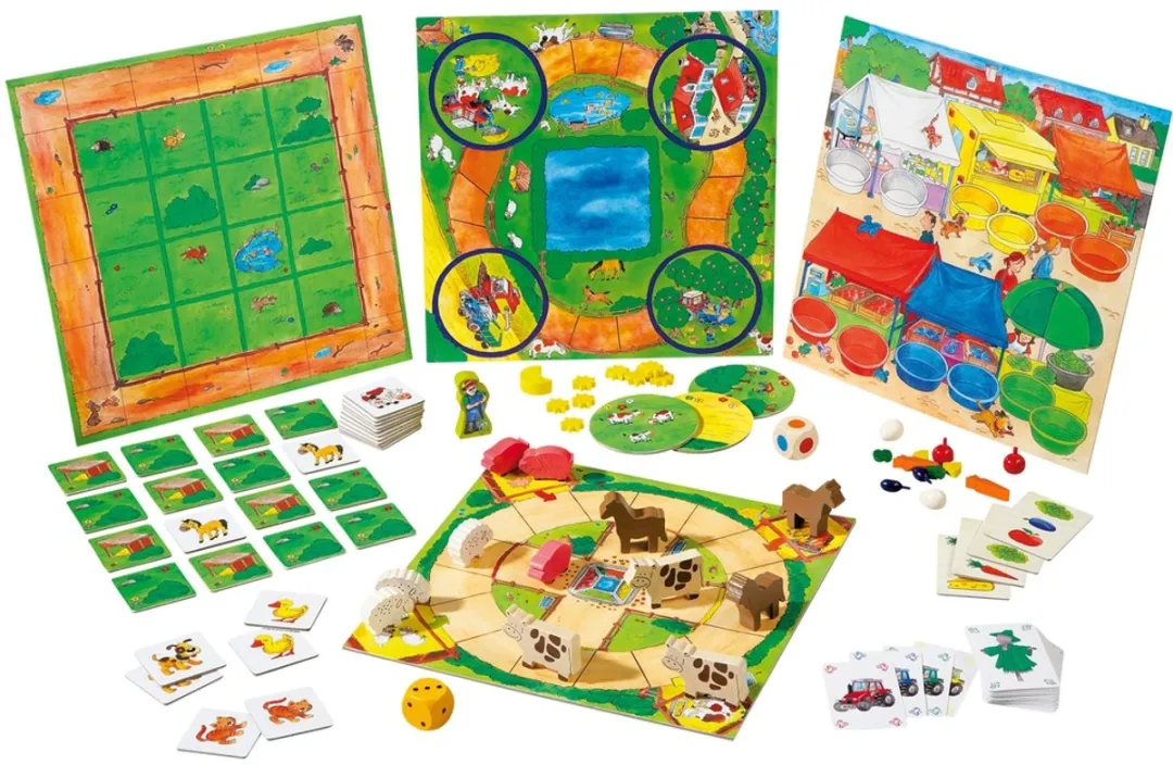 Haba Spellendoos 10 Spellen - 4278 - 2-6 Spelers