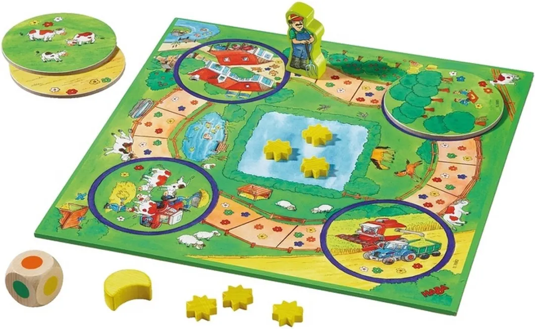 Haba Spellendoos 10 Spellen - 4278 - 2-6 Spelers - afbeelding 6 van 6