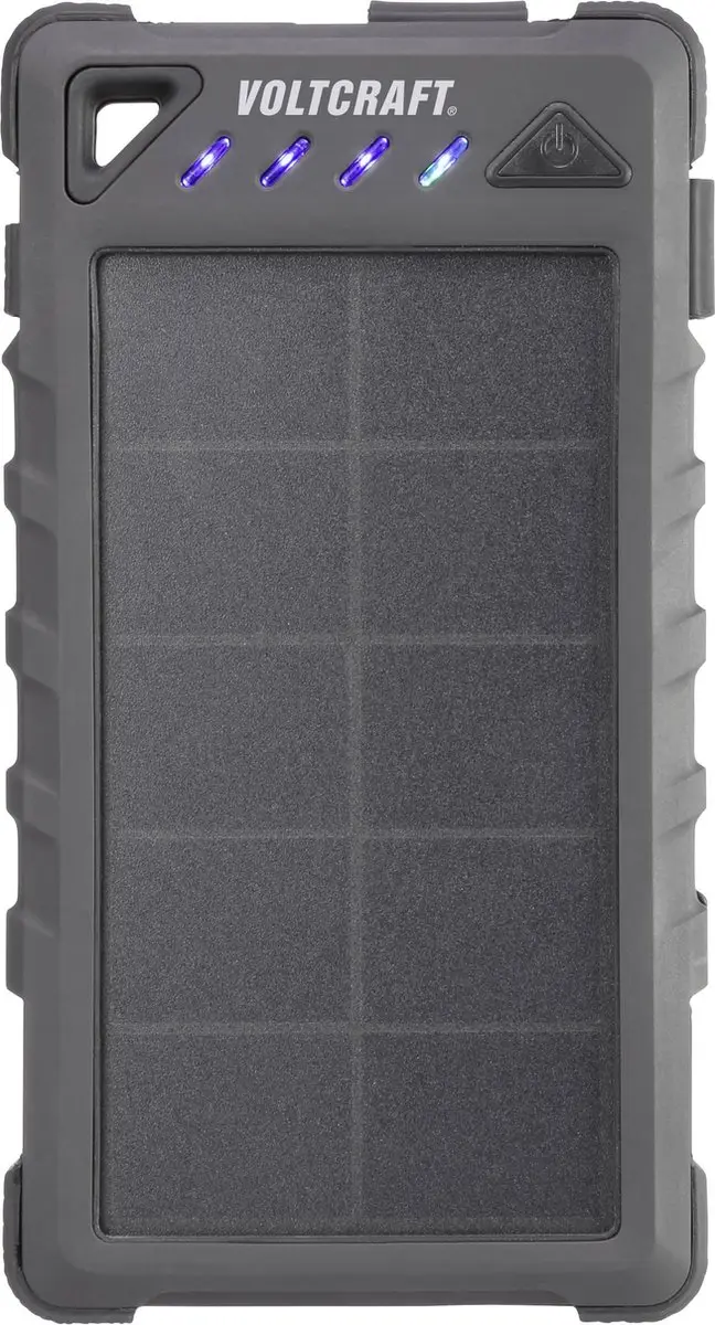 Voltcraft SL-80 VC-8308670 Powerbank 8000mAh - Zwart - afbeelding 5 van 6