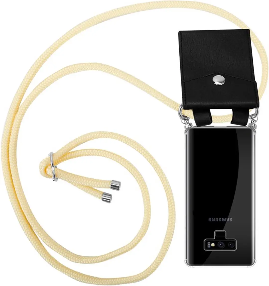 Cadorabo Hoesje geschikt voor Samsung Galaxy NOTE 9 in ROOM BEIGE
