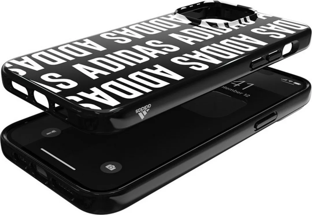 Adidas Graphic Snap TPU Hoesje - iPhone 13 Pro Max - Zwart/Wit - afbeelding 3 van 4