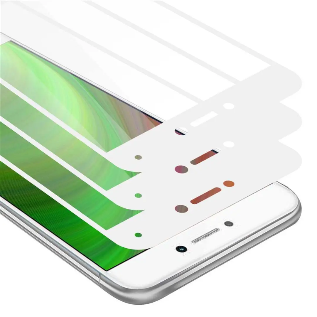 Cadorabo 3x Screenprotector geschikt voor Huawei P8 LITE 2017 / P9 LITE 2017 Vol