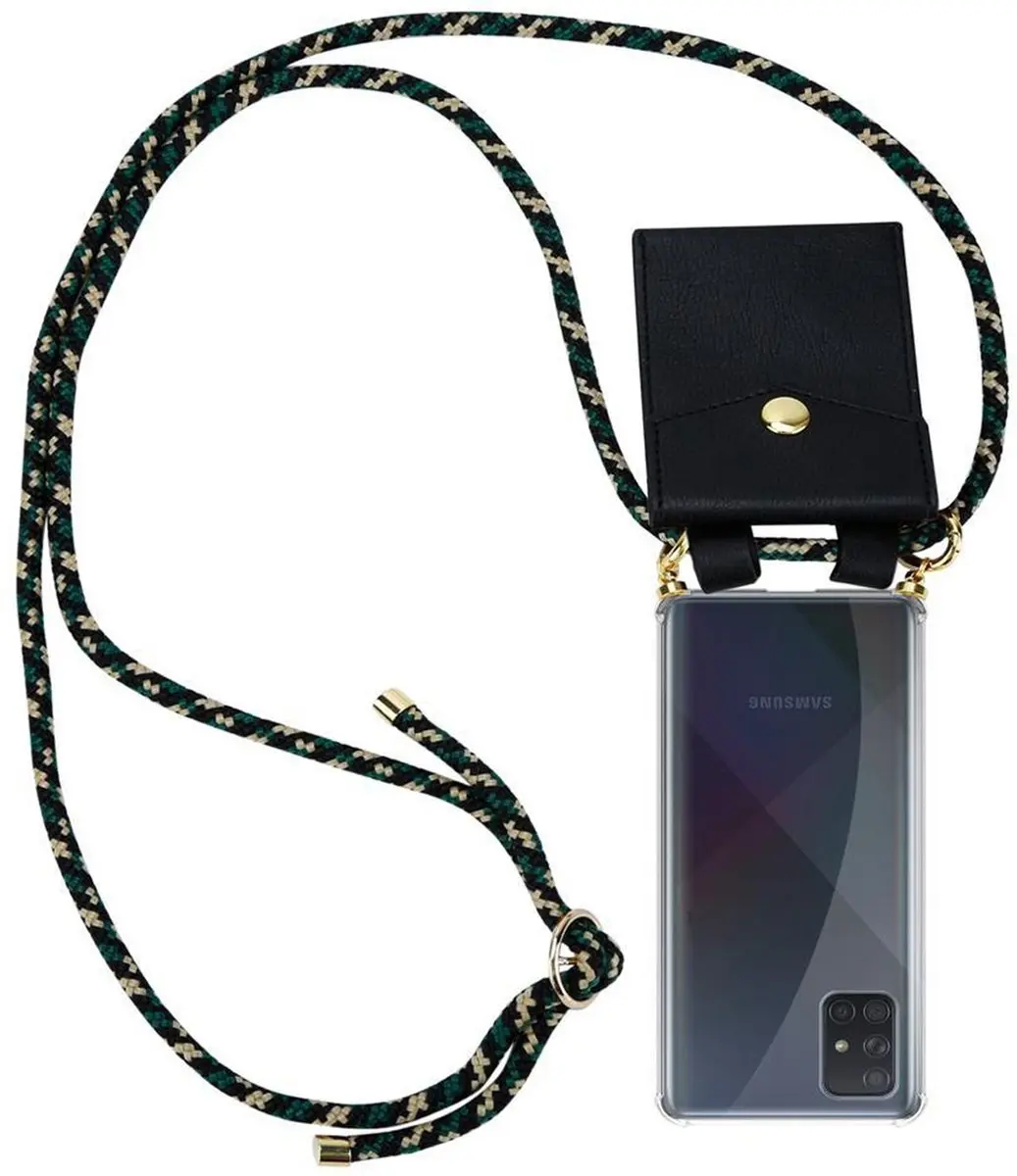 Cadorabo Hoesje geschikt voor Samsung Galaxy A51 4G / M40s in CAMOUFLAGE