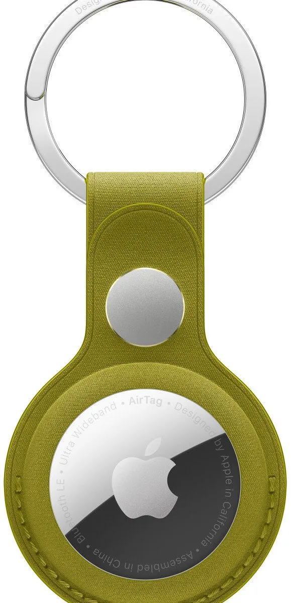 Apple AirTag Sleutelhanger FineWoven - Chartreuse