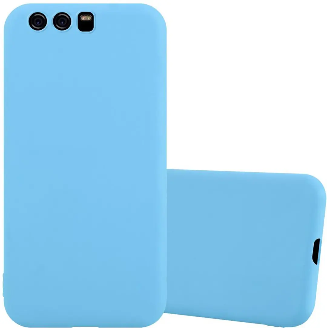 Cadorabo Hoesje geschikt voor Huawei P10 in CANDY BLAUW