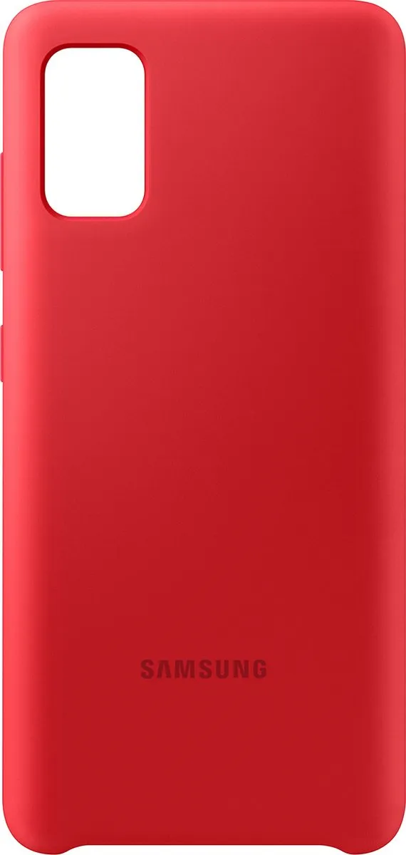 Samsung Silicone Hoesje Galaxy A41 - Rood - afbeelding 5 van 6