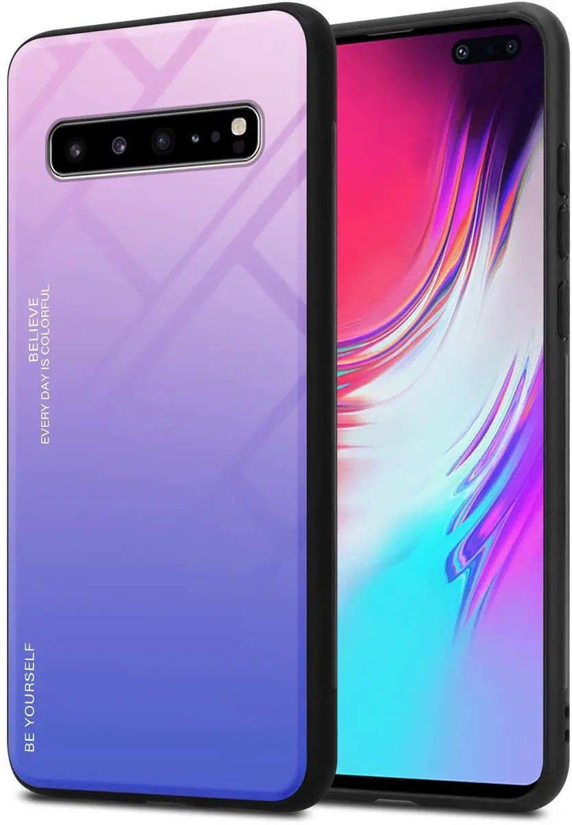 Cadorabo Hoesje geschikt voor Samsung Galaxy S10 5G in ROZE