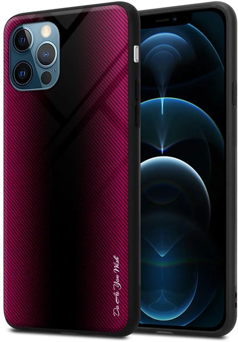 Cadorabo Hoesje geschikt voor Apple iPhone 13 PRO MAX in PAARS ROZE