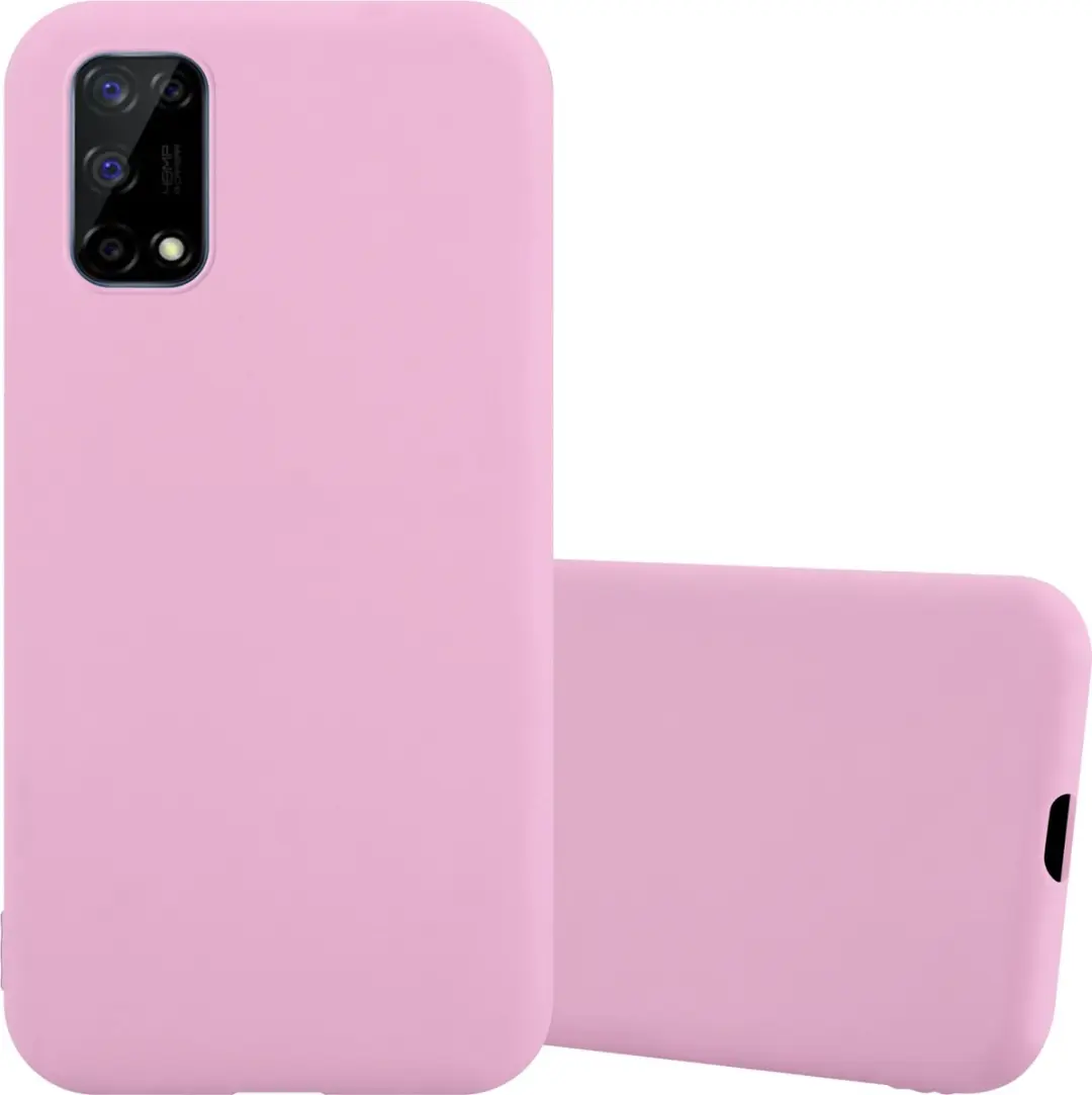 Cadorabo Hoesje geschikt voor Realme 7 5G in CANDY ROZE