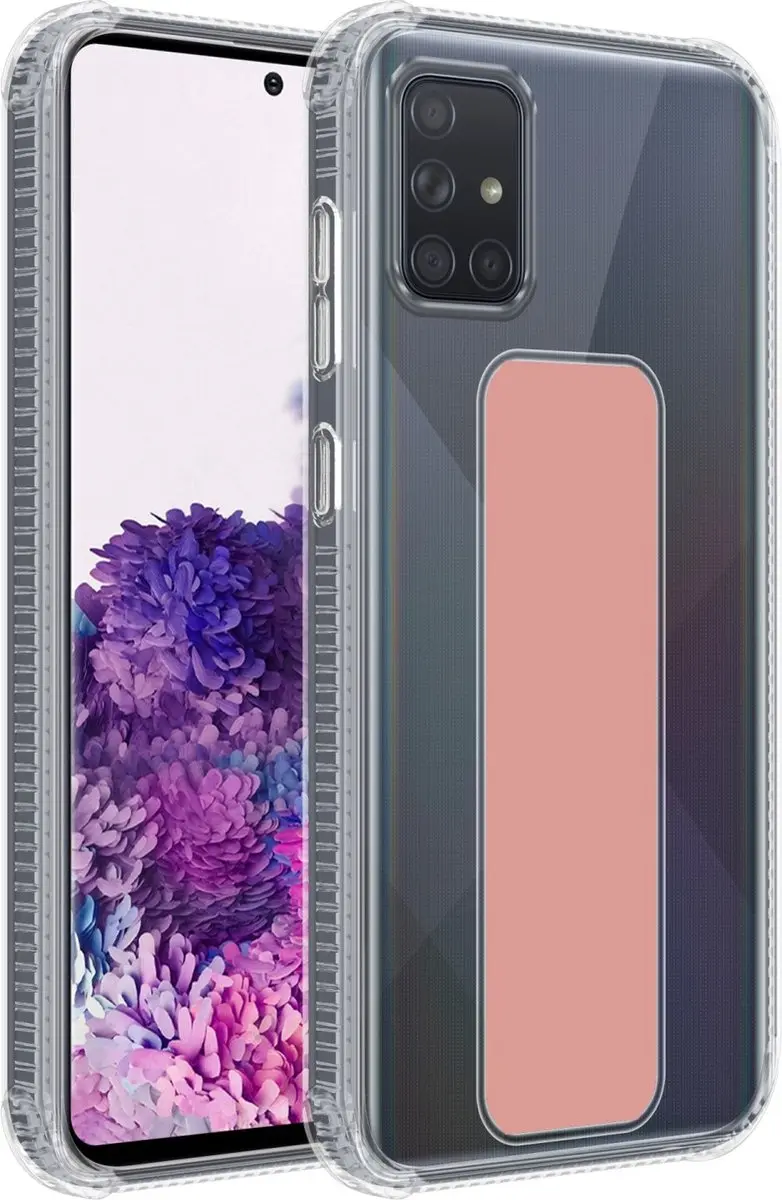 Cadorabo Hoesje geschikt voor Samsung Galaxy A71 4G in ROZE