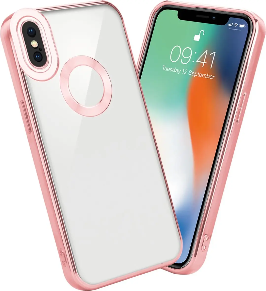 Cadorabo Hoesje geschikt voor Apple iPhone XS MAX in Transparant