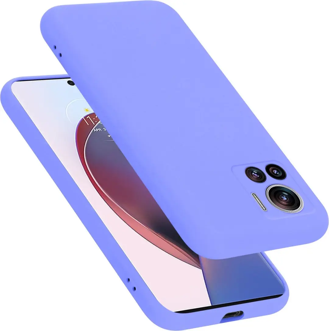 Cadorabo Hoesje geschikt voor Motorola EDGE 30 ULTRA / X30 PRO in LIQUID LICHT P