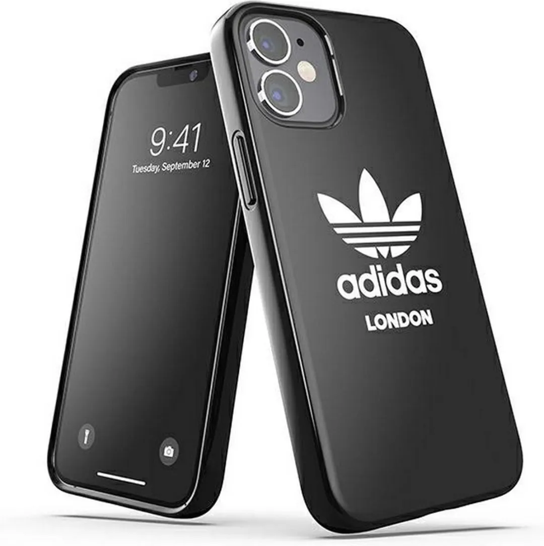 Adidas OR London Back Case - iPhone 12 Mini - Zwart