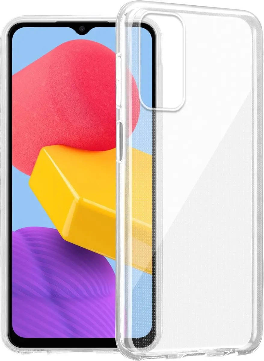 Cadorabo Hoesje geschikt voor Samsung Galaxy M13 4G in VOLLEDIG TRANSPARANT