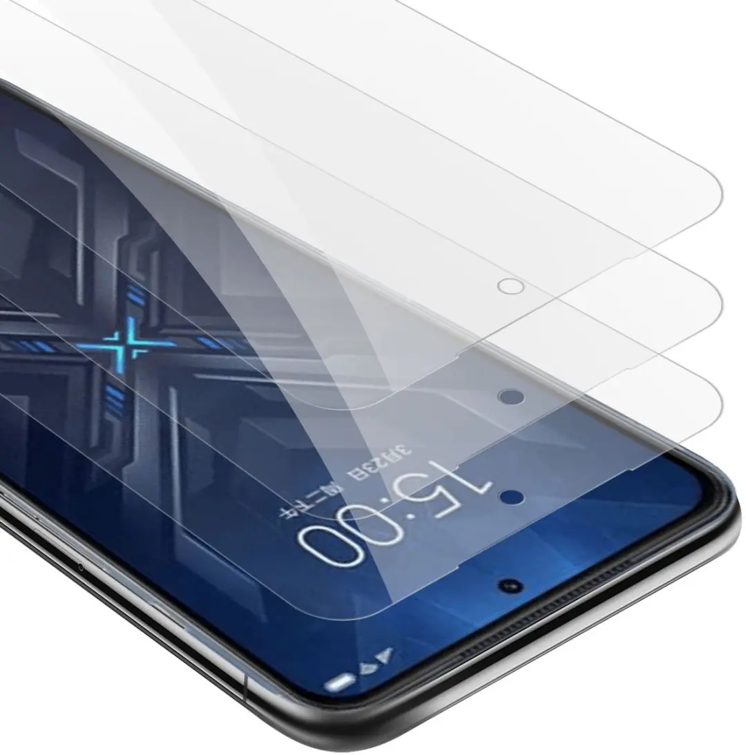 Cadorabo 3x Screenprotector geschikt voor Xiaomi BLACK SHARK 4 / 4 PRO