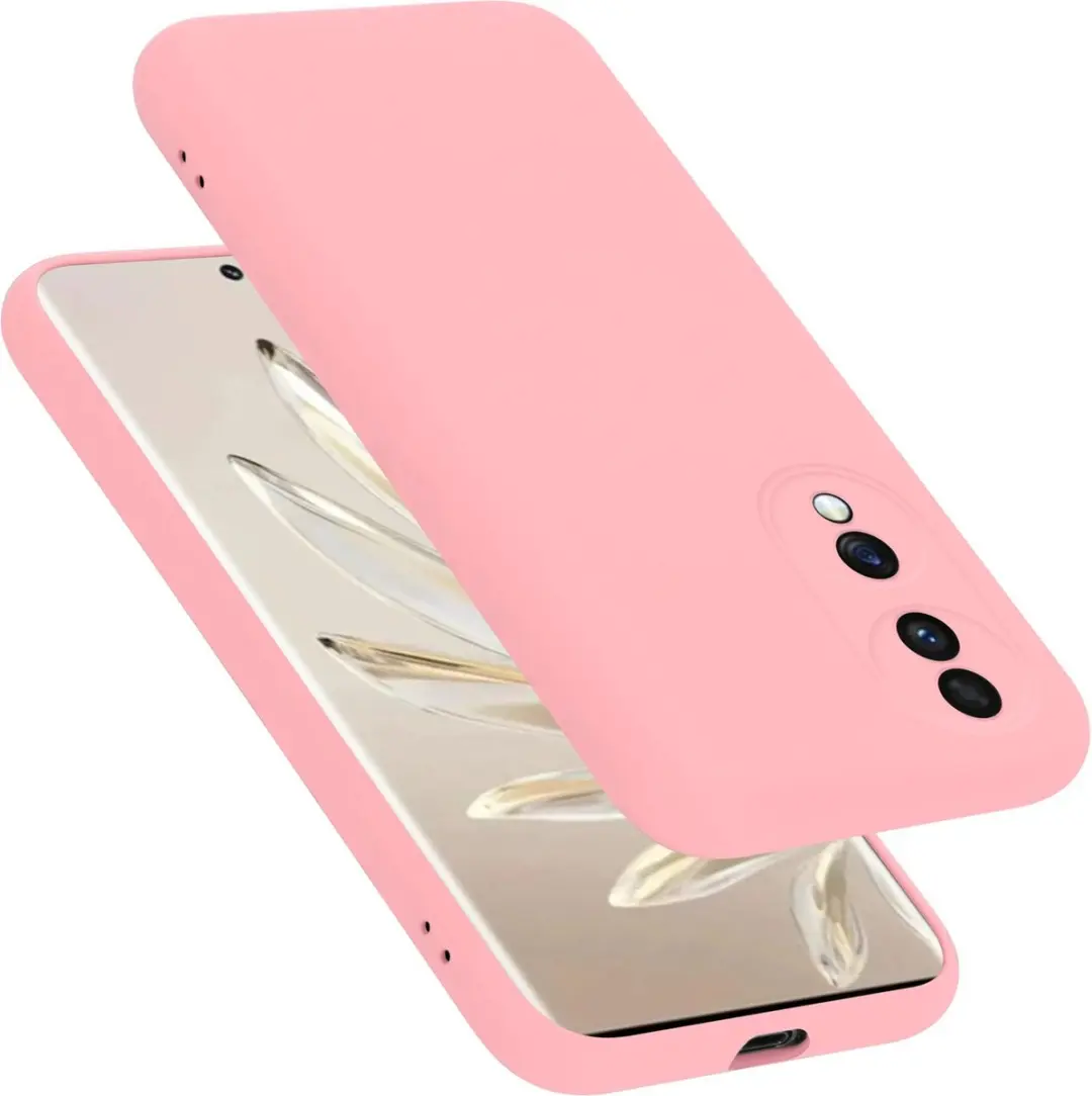Cadorabo Hoesje geschikt voor Honor 70 in LIQUID ROZE
