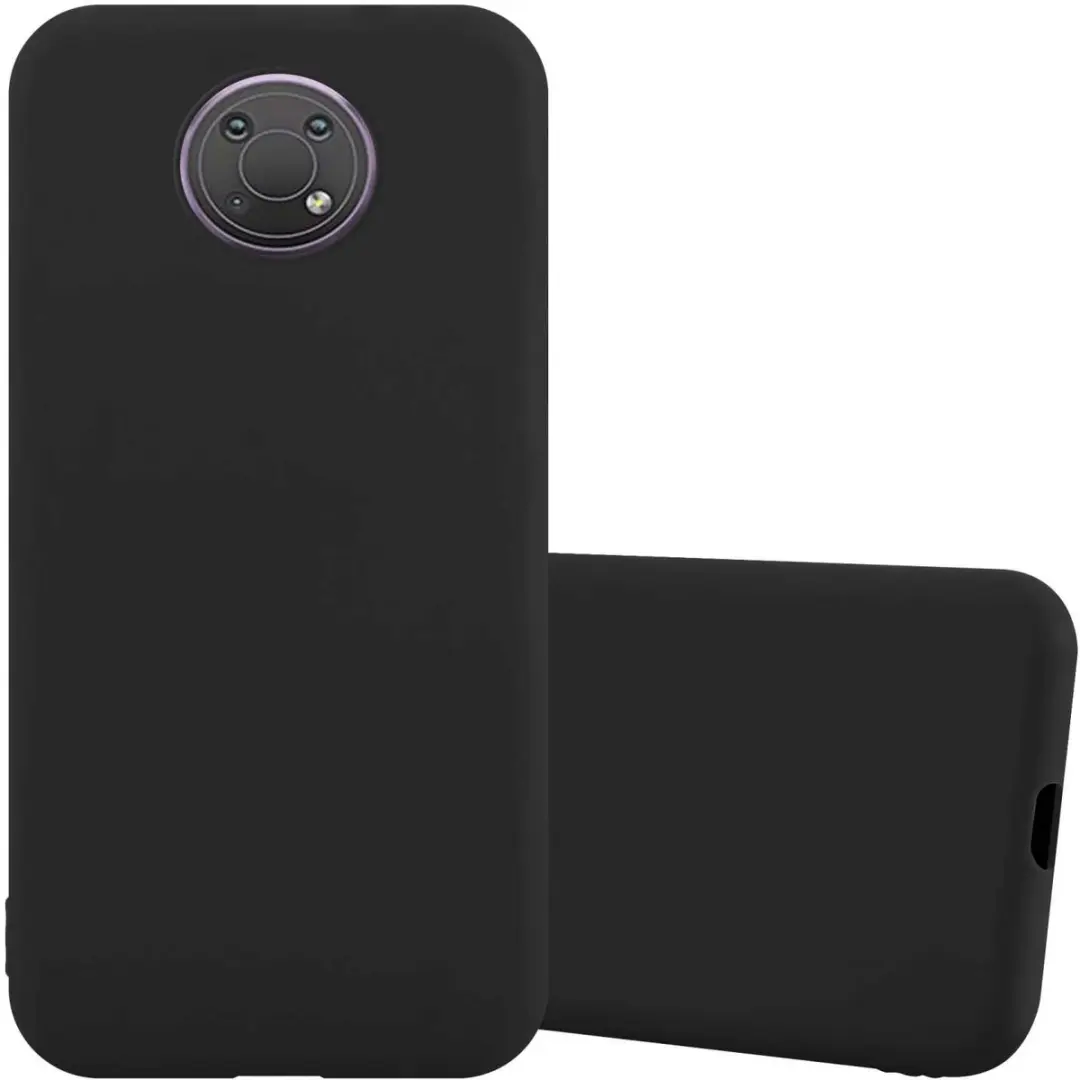 Cadorabo Hoesje geschikt voor Nokia G10 / G20 in CANDY ZWART
