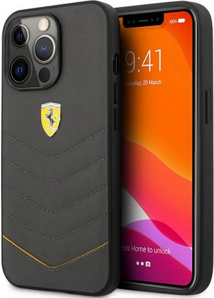 Ferrari Leather Case iPhone 13 Pro Max