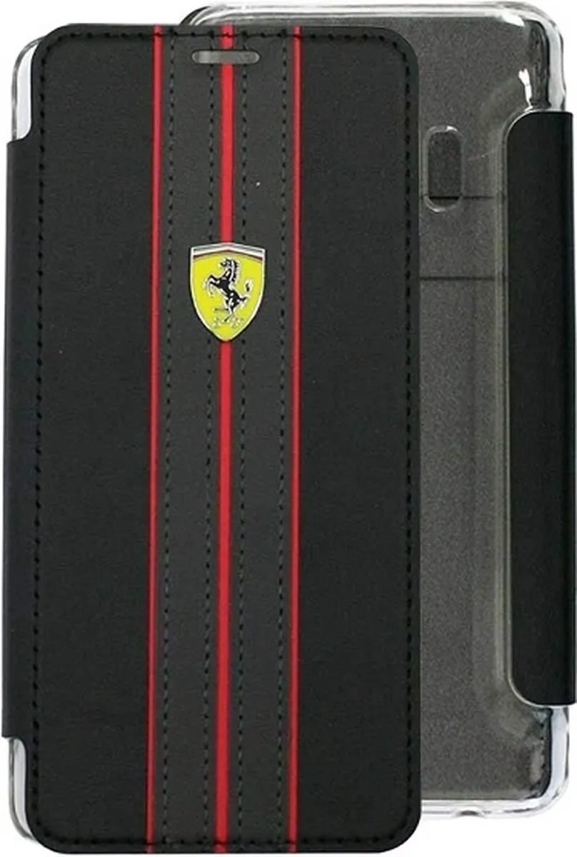 Ferrari Offtrack Book Case Samsung Galaxy S9+ - 2 Stuks - Zwart