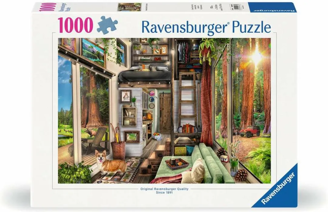 Ravensburger Tiny House in Redwood Forest Legpuzzel 1000 Stuks