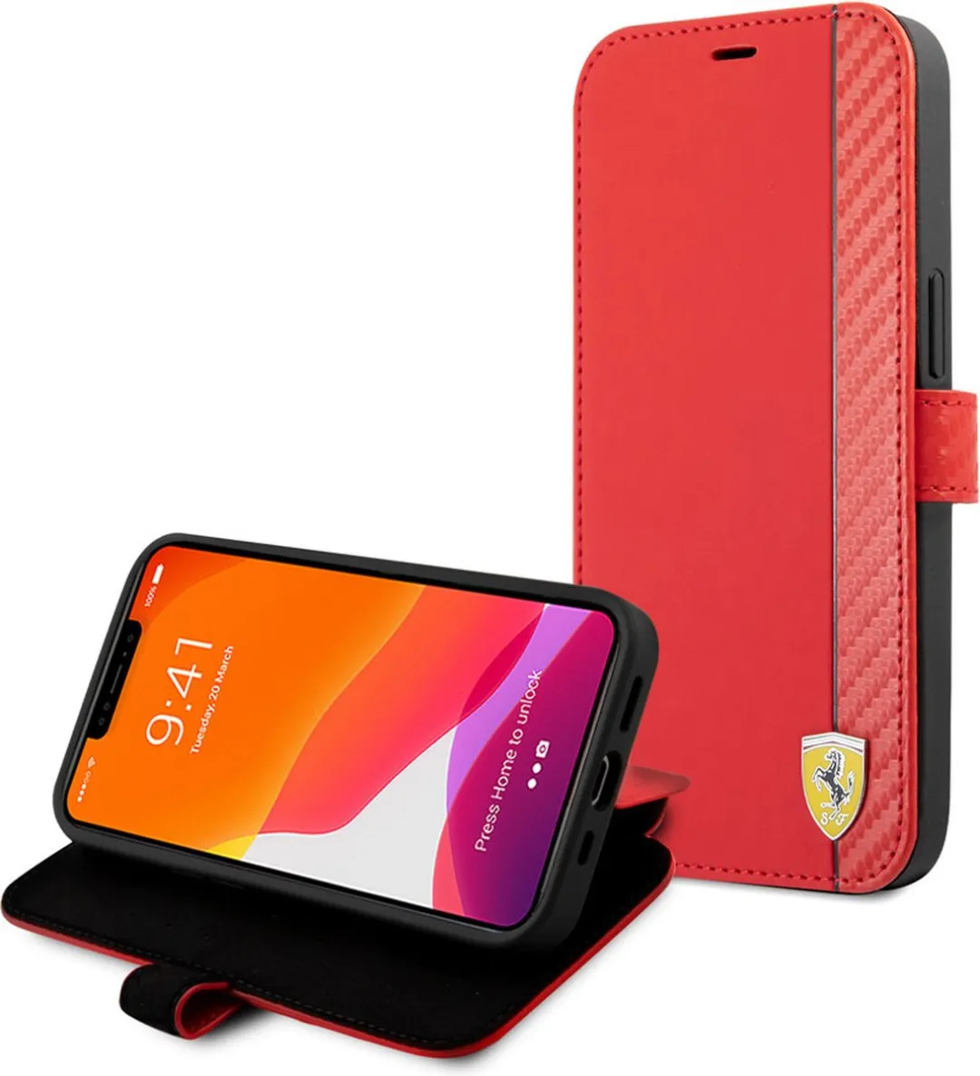 Ferrari iPhone 13 Pro Max Hoesje