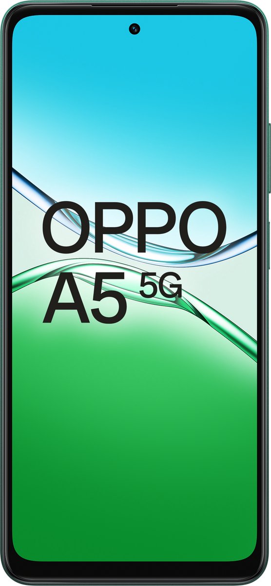 OPPO A5 5G - 4+128GB - 6 jaar beveiligingsupdate - Black Green
