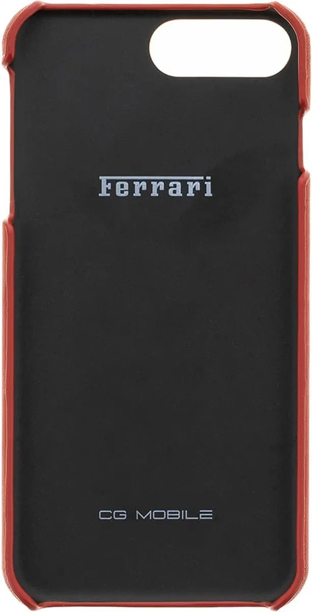 Ferrari Lusso Back Case - iPhone 7 Plus/8 Plus Rood