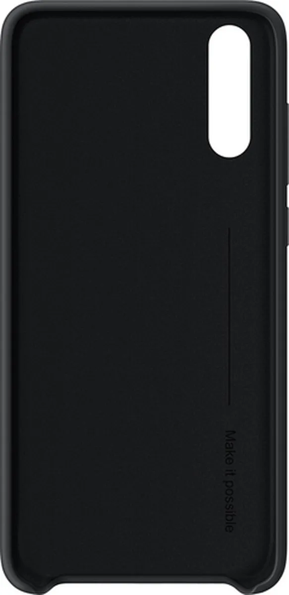 Huawei P20 Silicon Hoesje - Zwart