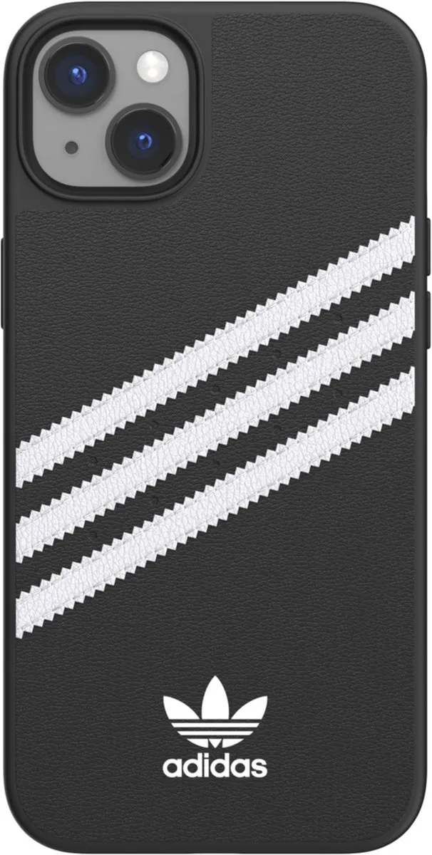 adidas Moulded Case PU Hoesje iPhone 14 Plus - Zwart - afbeelding 6 van 6
