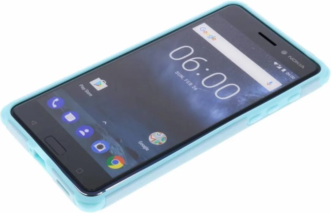 Nokia CC-501 Rugged Impact Case Nokia 6 - Zwart/ Groen - afbeelding 3 van 4