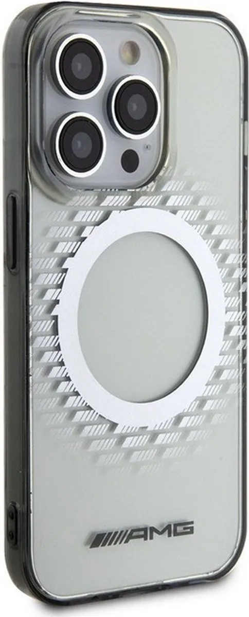 Mercedes-AMG Rhombuses Back Case voor iPhone 15 Pro Max - Transparant
