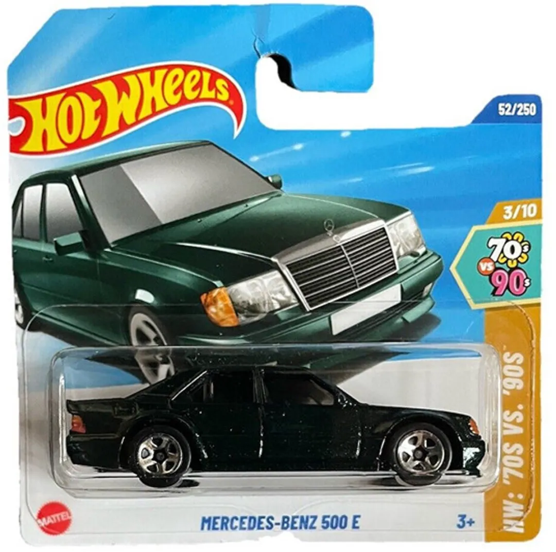 Hot Wheels Mercedes-Benz 500 E Green Metallic 21A