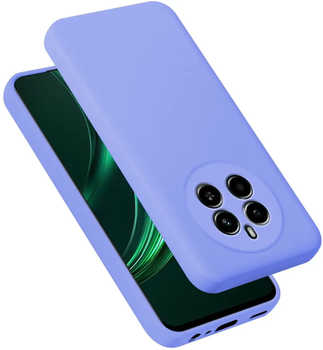 Cadorabo Hoesje geschikt voor Realme 13 in LIQUID LICHT PAARS