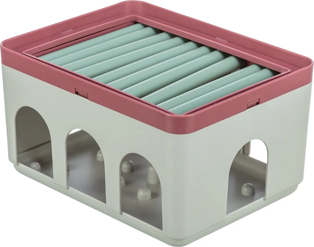 Trixie Kat Activiteitenstokdoos - 20x12x16cm Blauw - afbeelding 2 van 6