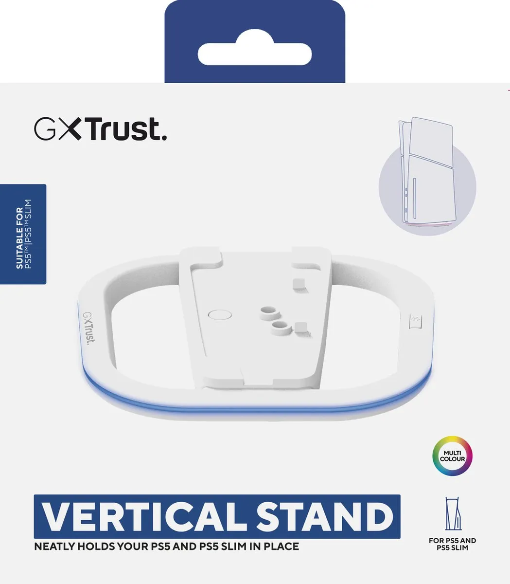 Trust GXT 229 Verticale Standaard PS5 - Wit - afbeelding 6 van 6