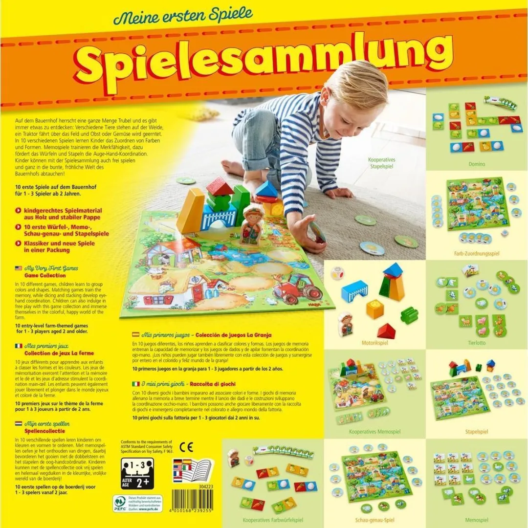 Haba Mijn Eerste Spellencollectie 304223 - 3 Spelers