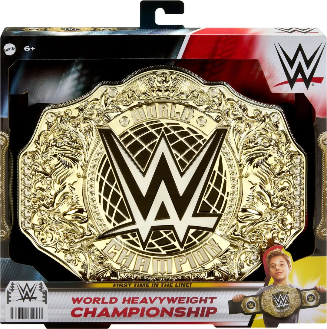 Mattel WWE World Heavyweight Kampioensgordel - Multicolor 100cm