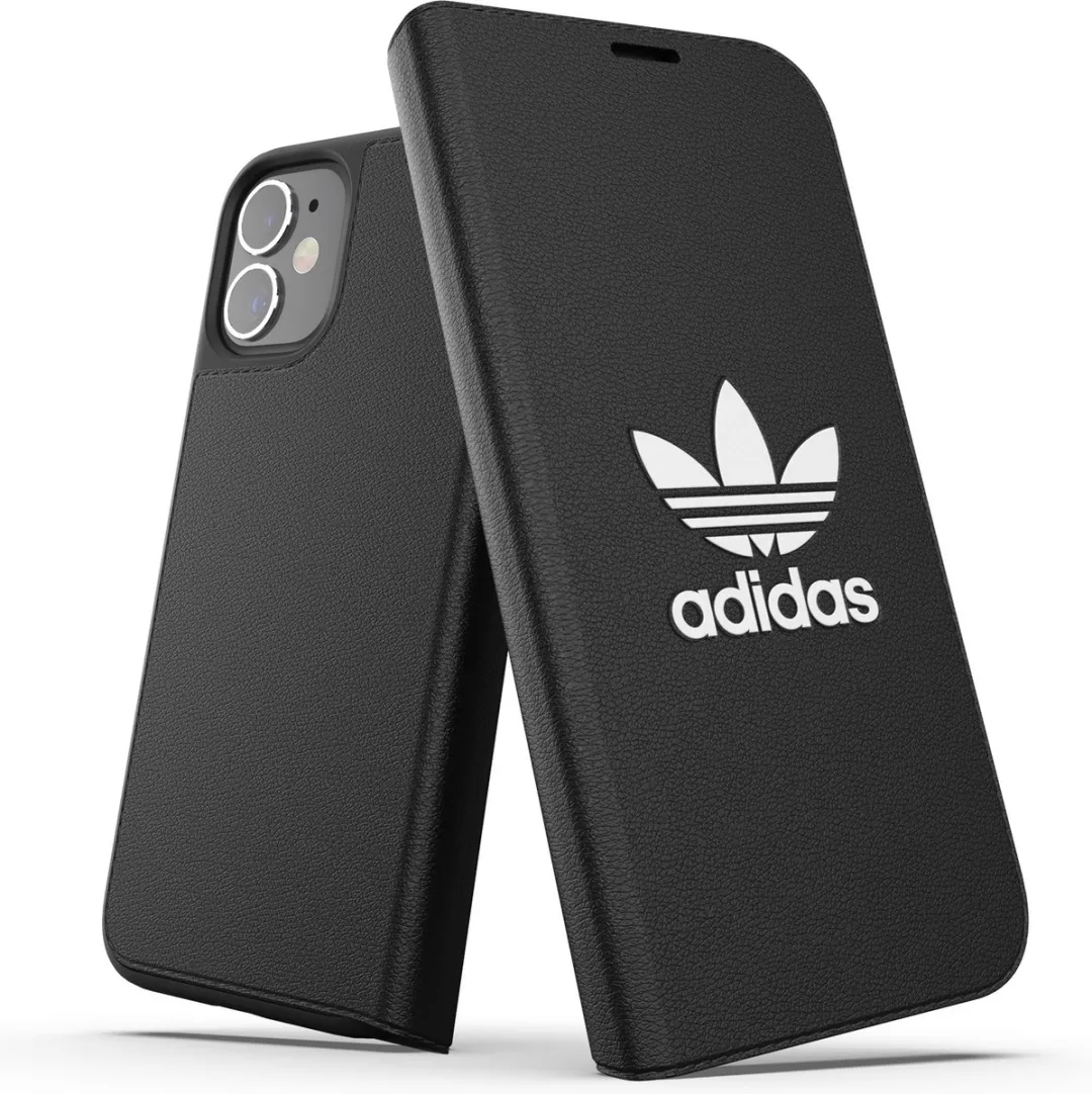 Adidas Originals Hoesje iPhone 12 Mini - Zwart - 3 Pasjes