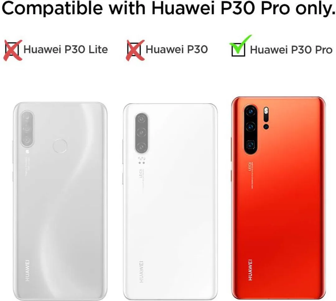 Huawei P30 Pro Silicone Hoesje - Lichtblauw