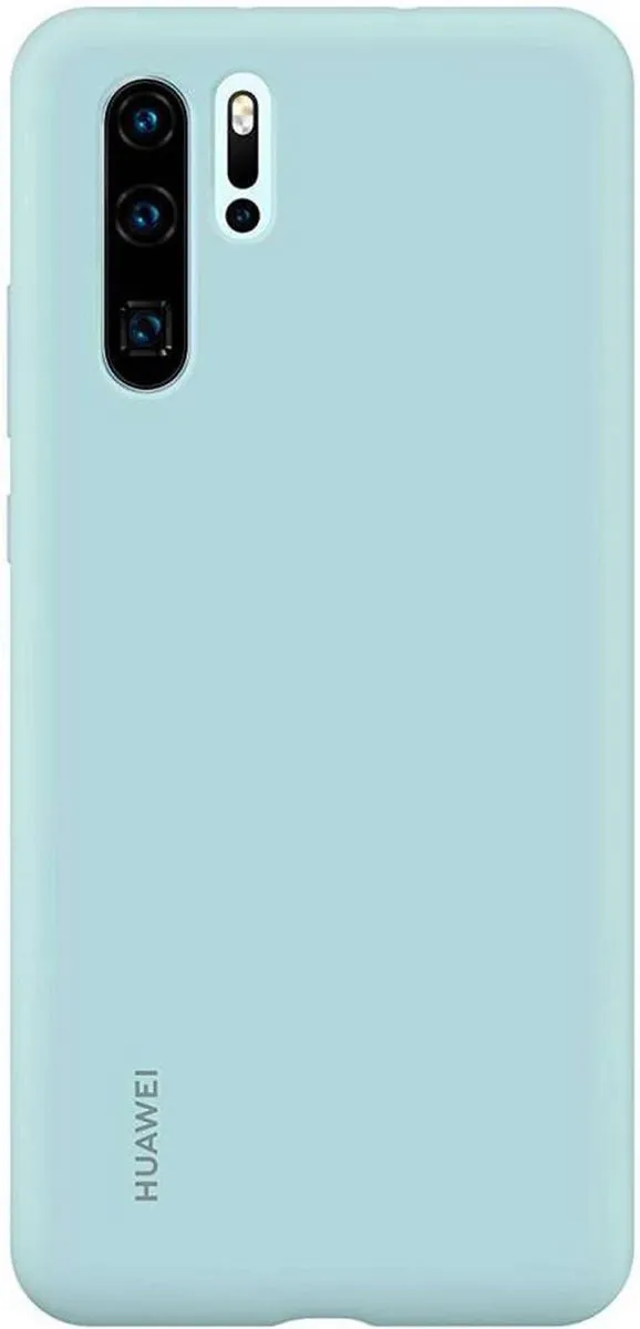 Huawei P30 Pro Silicone Hoesje - Lichtblauw
