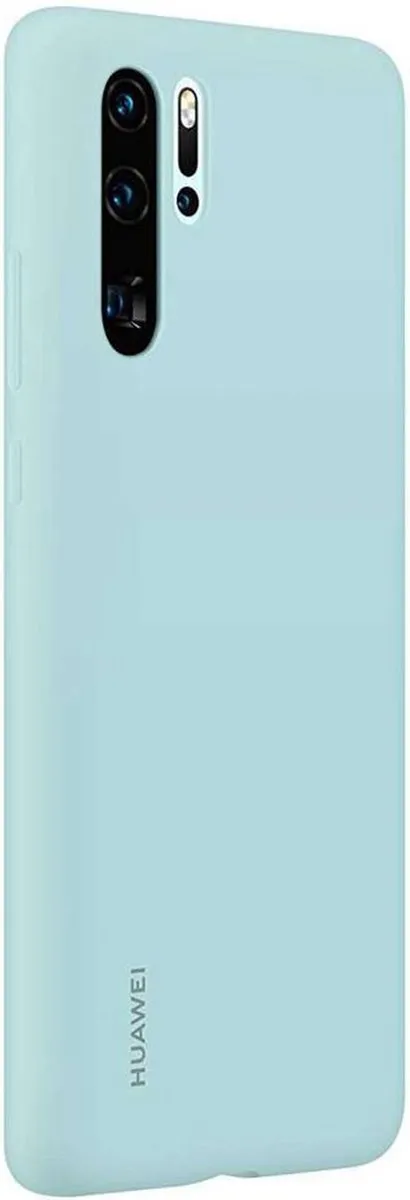 Huawei P30 Pro Silicone Hoesje - Lichtblauw