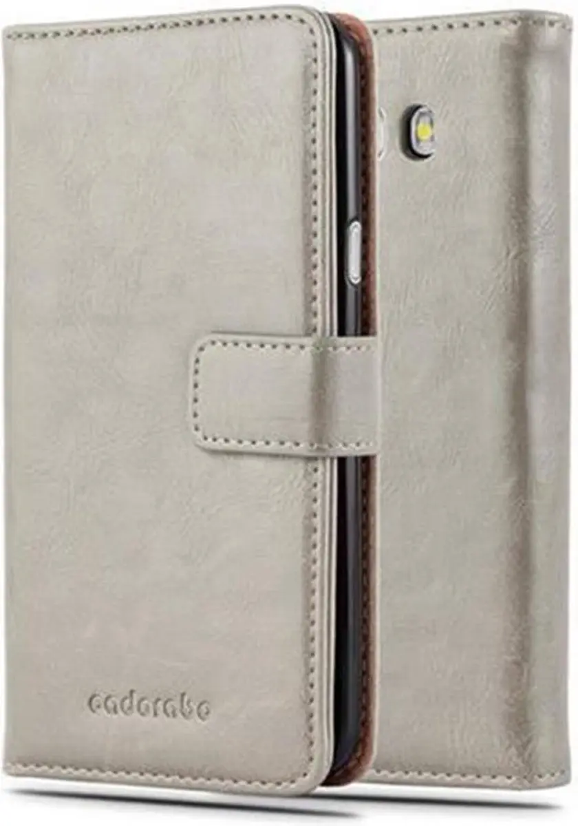 Cadorabo Hoesje geschikt voor Samsung Galaxy J7 2016 in CAPPUCCINO BRUIN