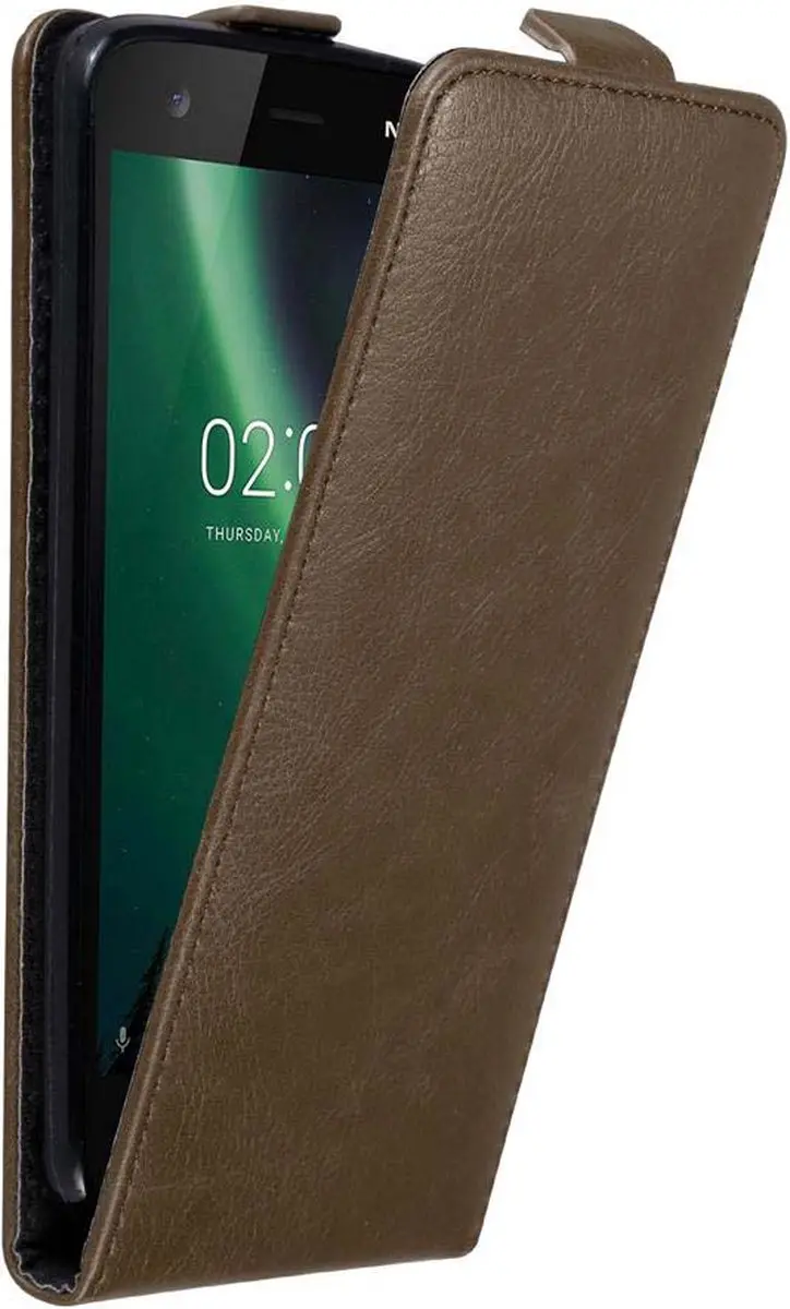 Cadorabo Hoesje geschikt voor Nokia 2 2017 in KOFFIE BRUIN